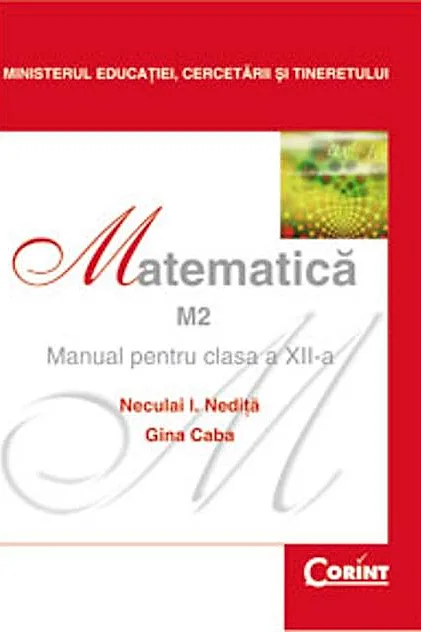 Matematică M2. Manual pentru clasa a XII-a