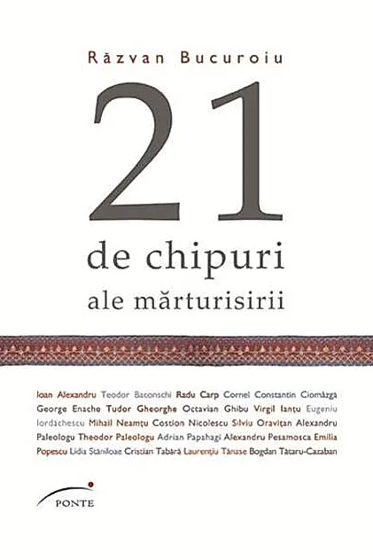 21 de chipuri ale mărturisirii