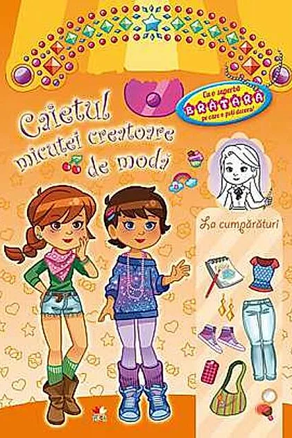 Caietul micuţei creatoare de modă. La cumpărături