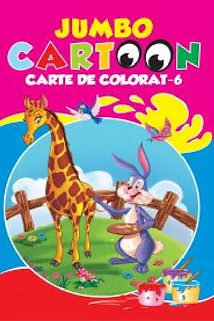Jumbo Cartoon - carte de colorat 6