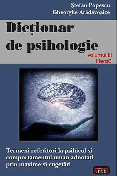 Dicţionar de psihologie (Vol. 3)